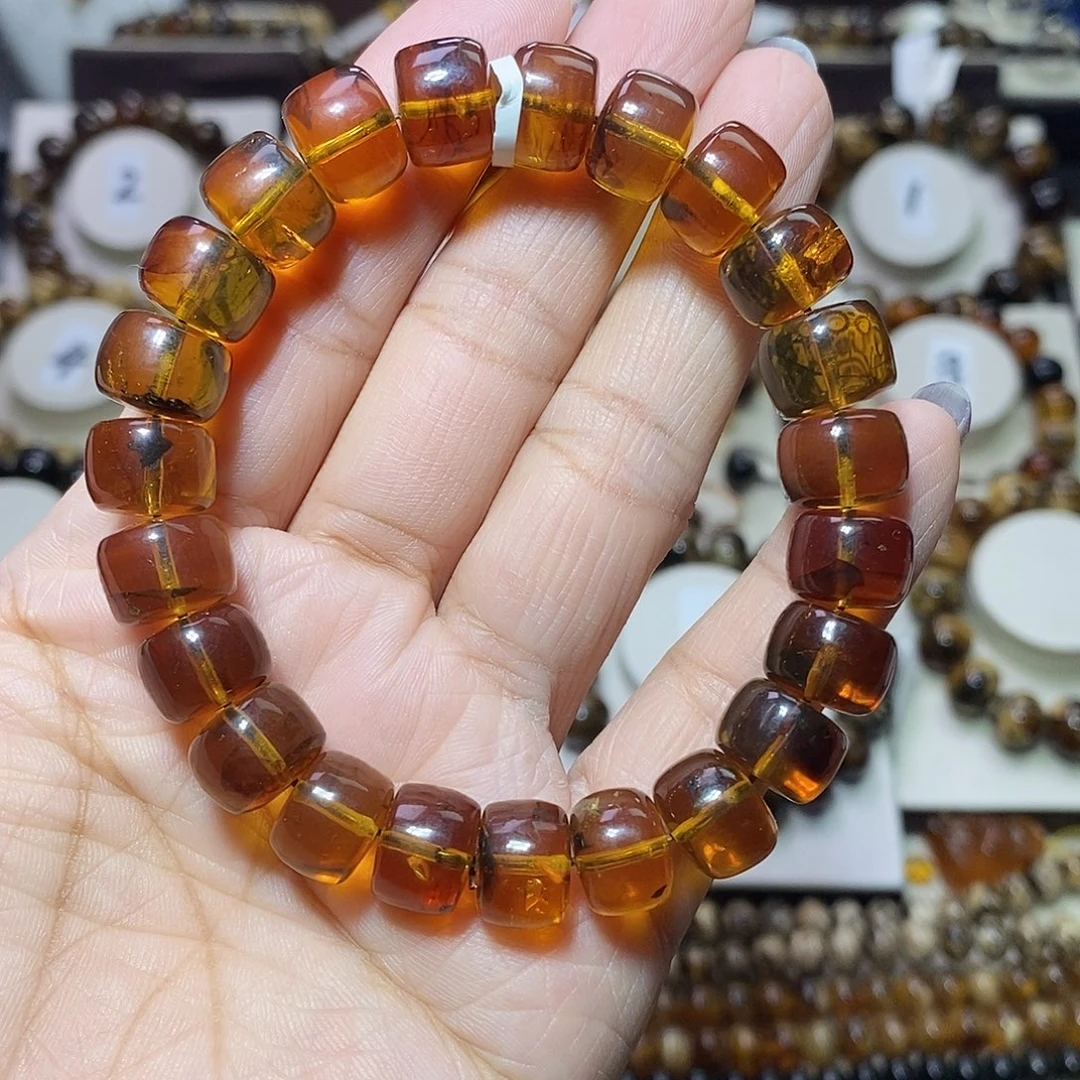 琥珀未镶嵌裸石老形11m