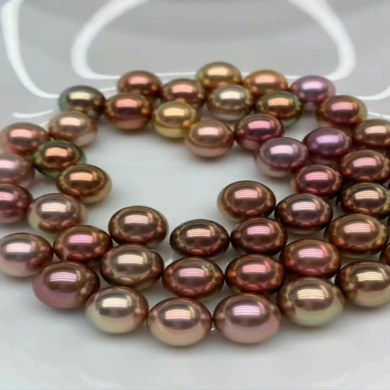 天然珍珠国货之光爱迪生珍珠裸珠项链一对一挑选定制多样性拍一