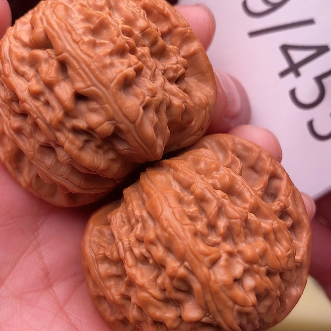 把件文玩核桃42白狮子