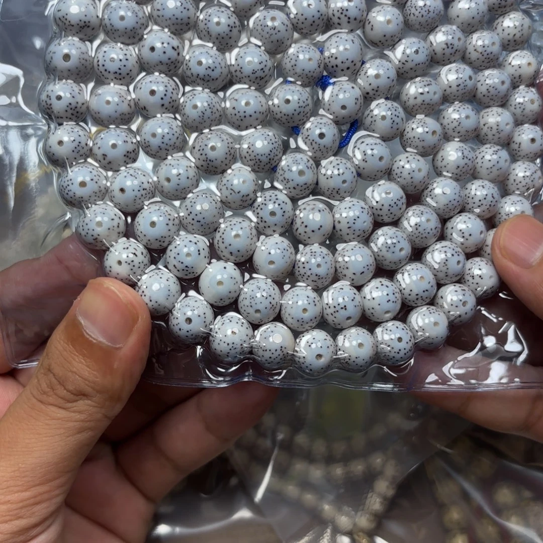 简***单手串星月菩提星月脱脂11