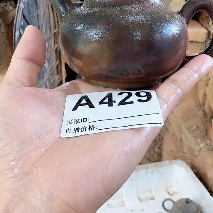 老***倪茶壶紫砂坭兴陶柴烧