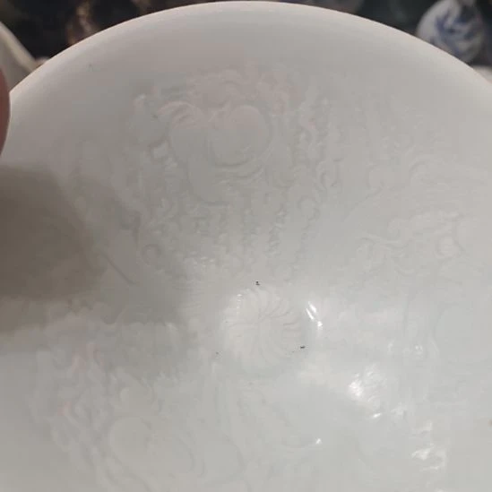 乙***牛摆件一件精美湖田窑斗笠磁全品