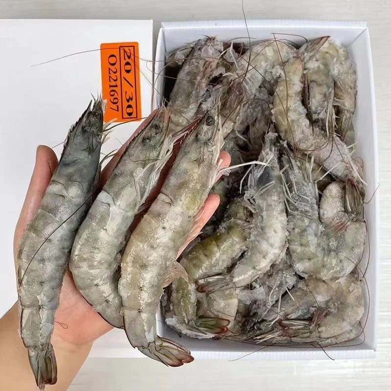 20-30特大号海洋大虾新鲜速冻到手3斤整盒35只左右顺丰冷链发货A1