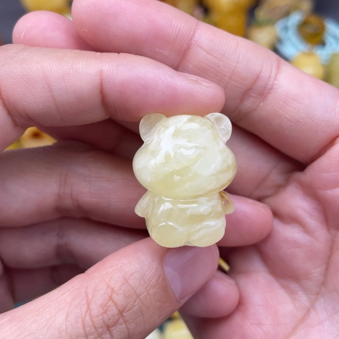 裸石琥珀未镶嵌蜜蜡