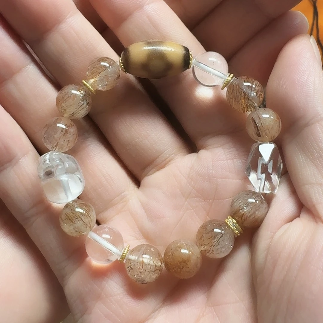 玛瑙/玉髓未镶嵌手链