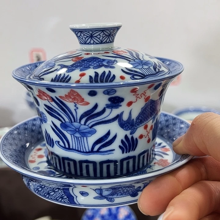 盖碗七景德镇景德镇的早高峰