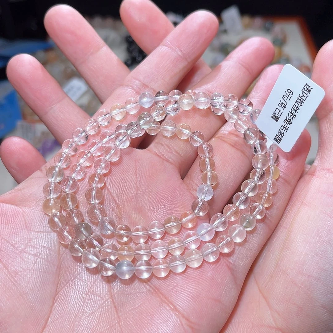 水晶手链未镶嵌353号多样性发一  5+