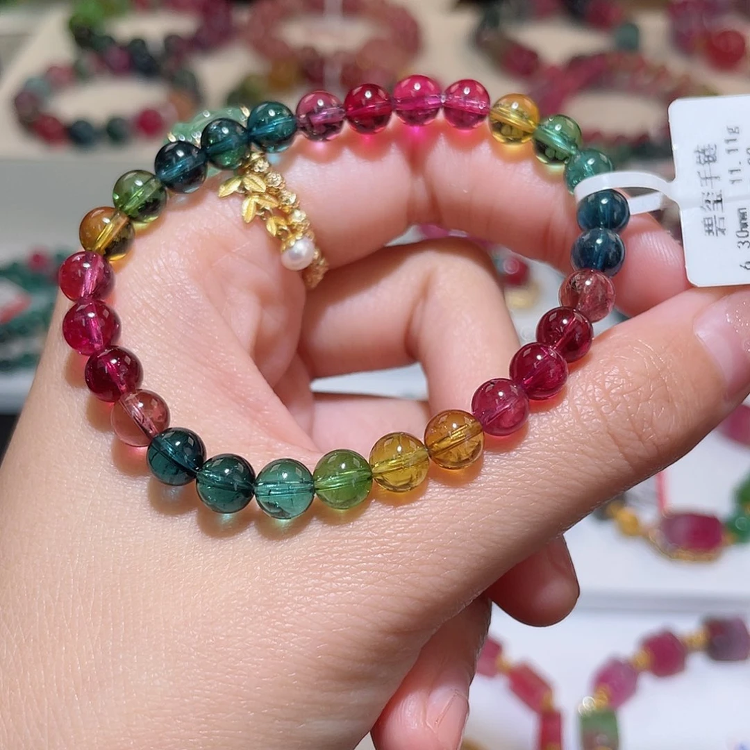 碧玺手链未镶嵌碧玺手链