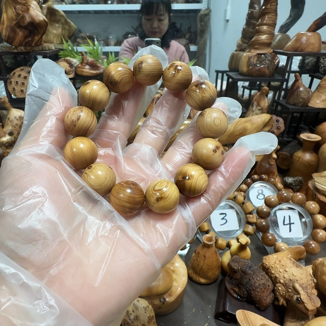 柏木（崖柏）太行崖柏陈化凤尾纹1.8闻香手串