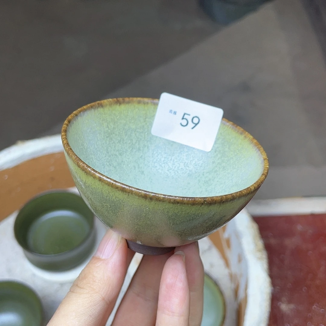 茶盏59 福临号建盏柴烧薄胎