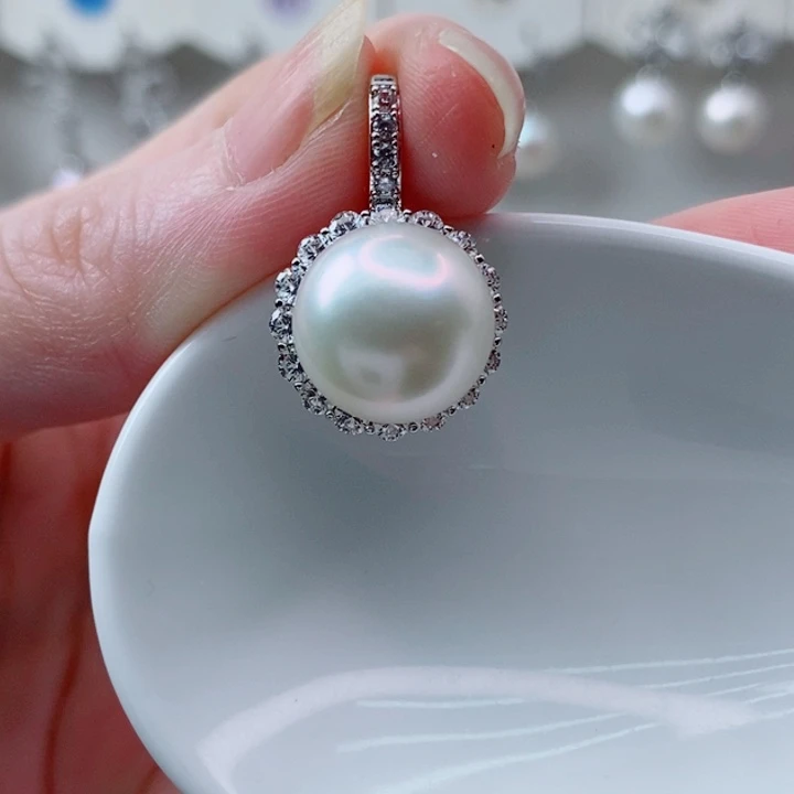 未镶嵌淡水珍珠颈饰A