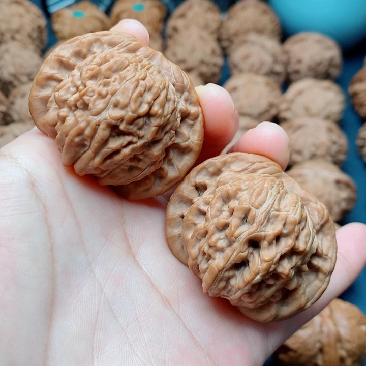 文玩核桃把件四座楼43全品