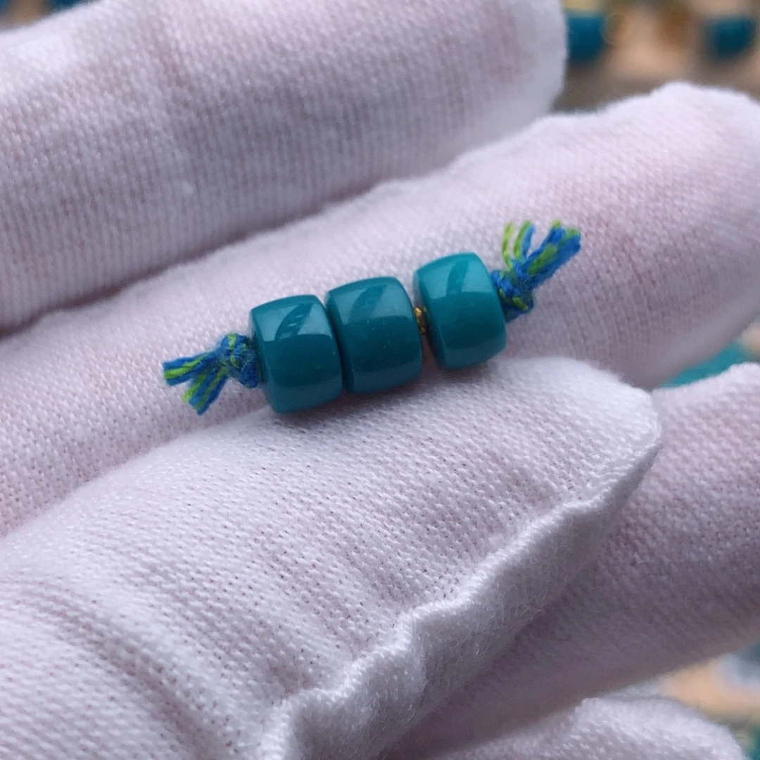 绿松石未镶嵌珠宝奇石6.5mm