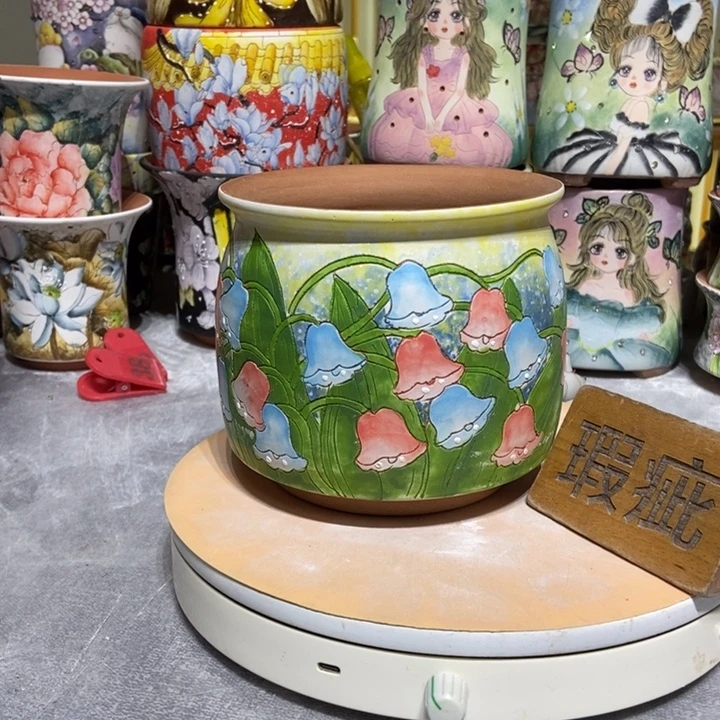 景德镇艺术手绘作品