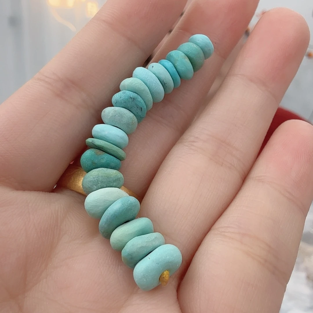 绿松石未镶嵌珠宝半成品