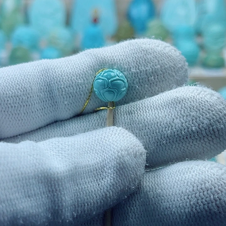 未镶嵌绿松石珠宝奇石