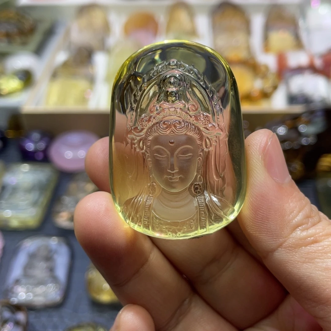 水晶颈饰未镶嵌定制