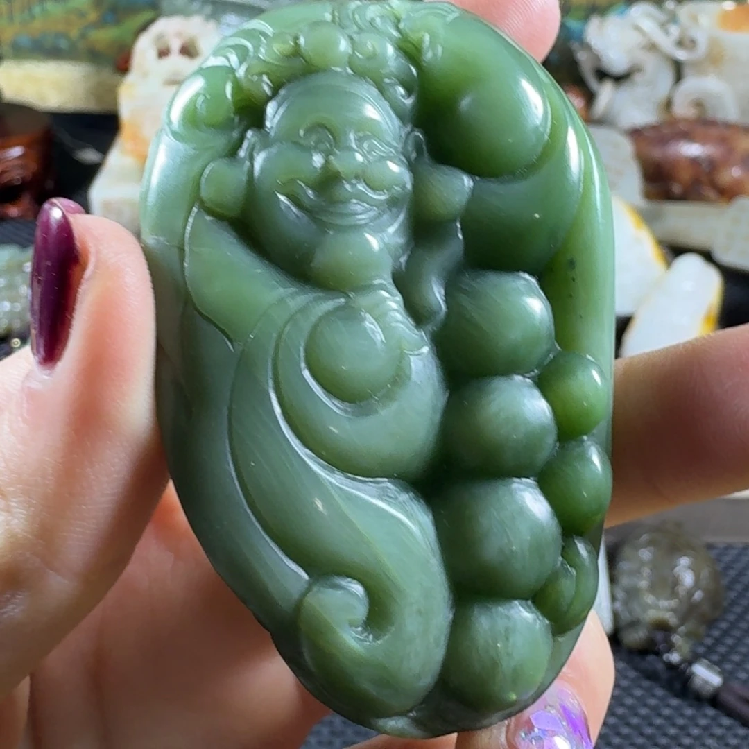 和田玉把件未镶嵌