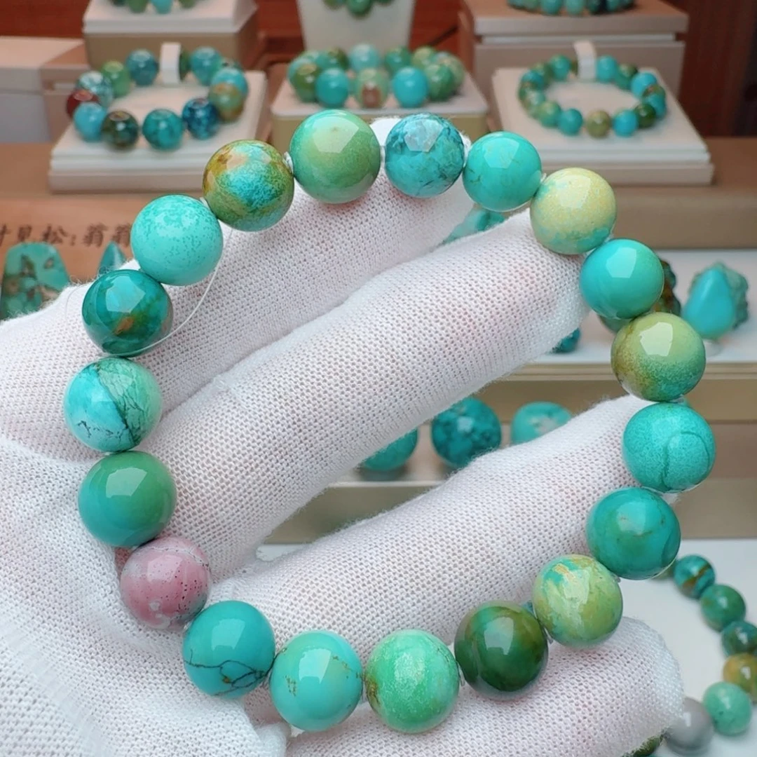 绿松石未镶嵌颈饰