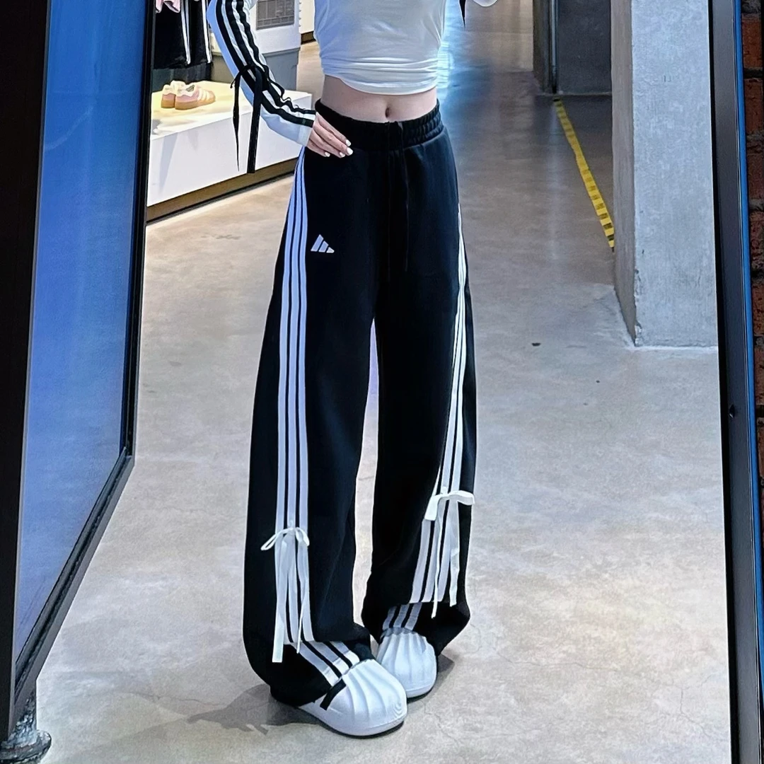 adidas阿迪达斯女款秋冬新款香蕉裤扭扭裤KG3855 KG3856 KG3857