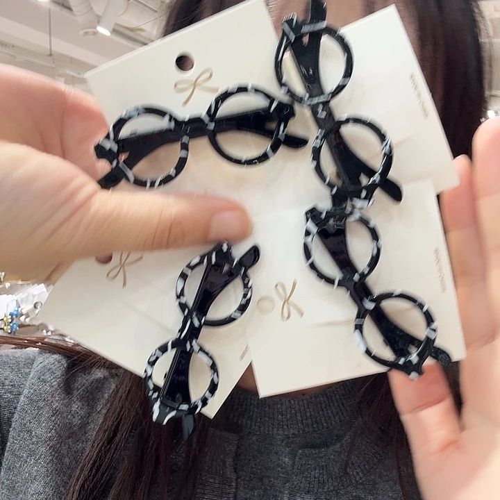 三醋酯纤维千金风耳饰百搭款