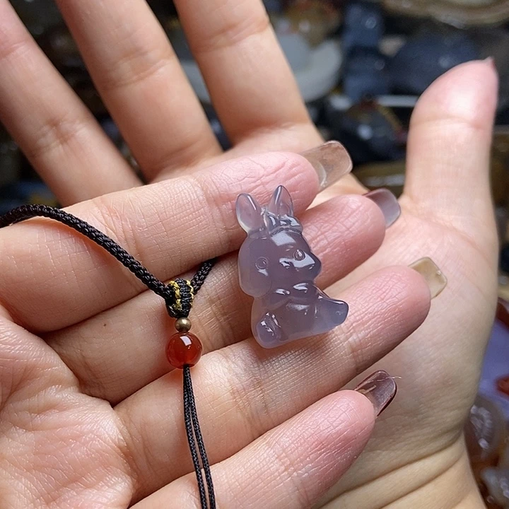 玛瑙/玉髓颈饰未镶嵌小***粥