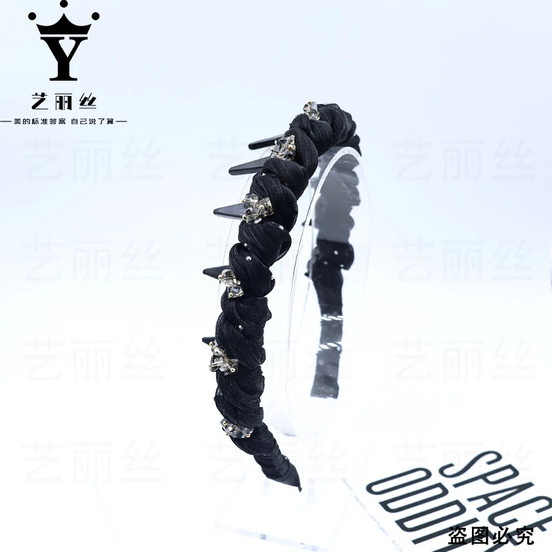 艺丽丝 赫本风 东方之珠 [悠禾] 闪锆百搭发箍发箍 YL1041