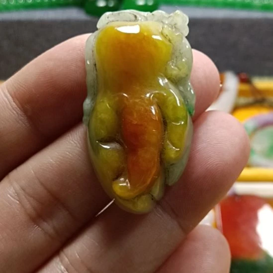 未镶嵌挂件翡翠翡翠