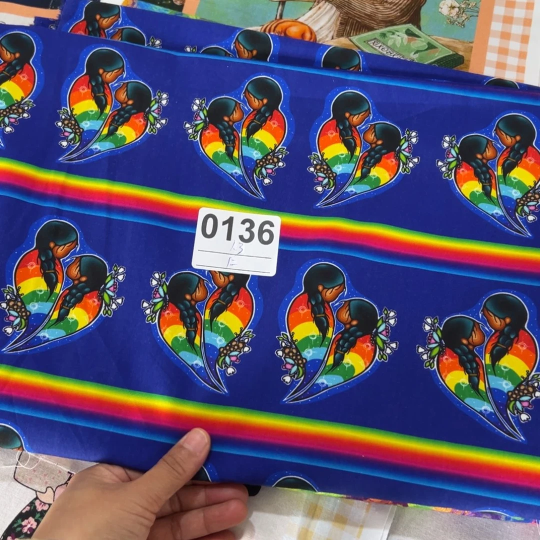 棉福利一米价纯棉府绸1.4米宽果子块