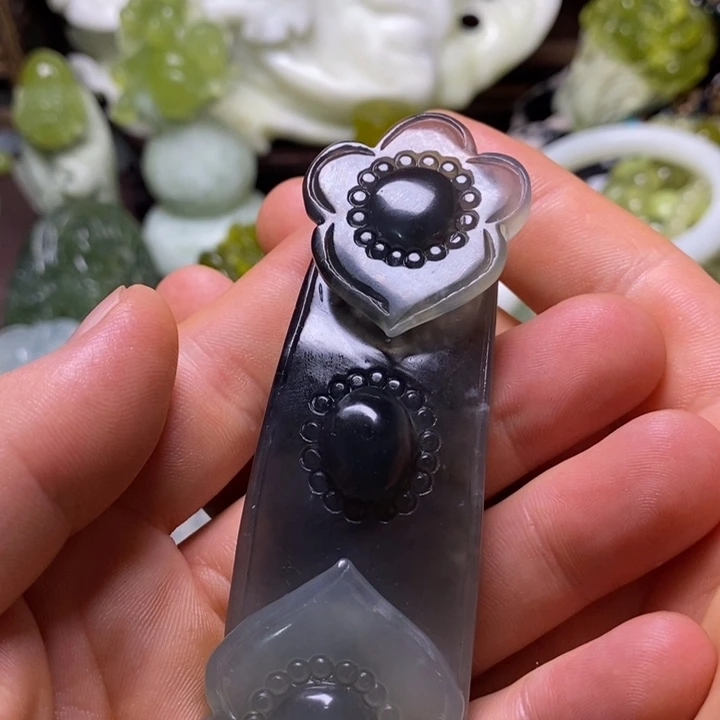 岫玉未镶嵌岫玉颈饰