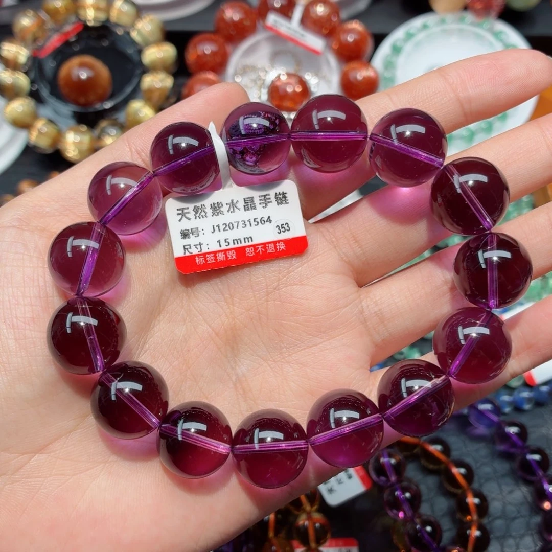 水晶手链未镶嵌紫水晶手链