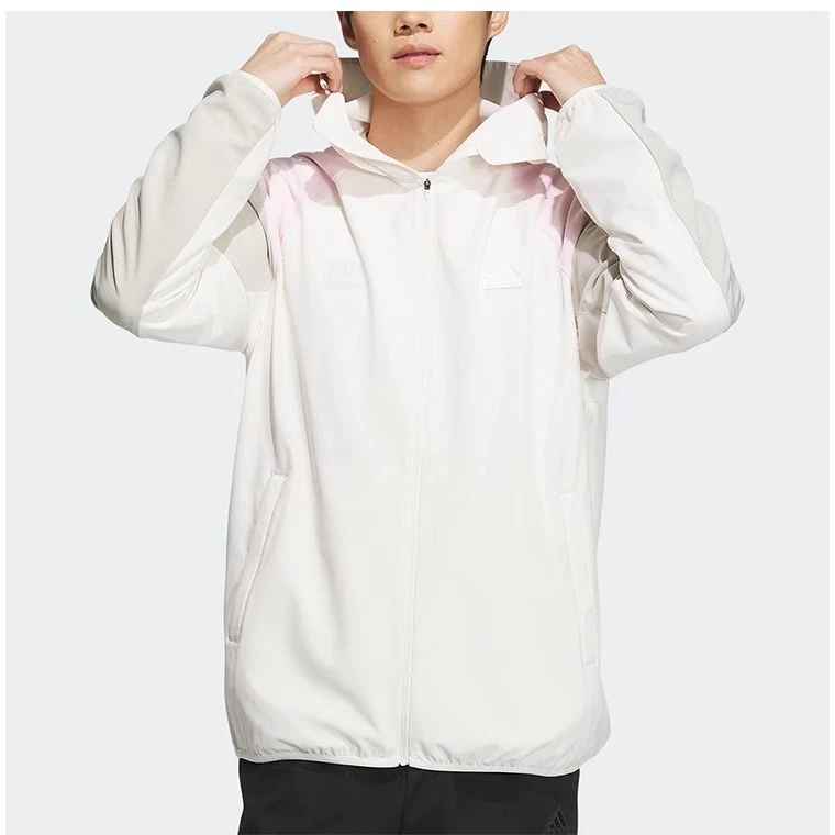 Adidas/阿迪达斯~新款男女款防晒连帽休闲夹克外套JJ1305