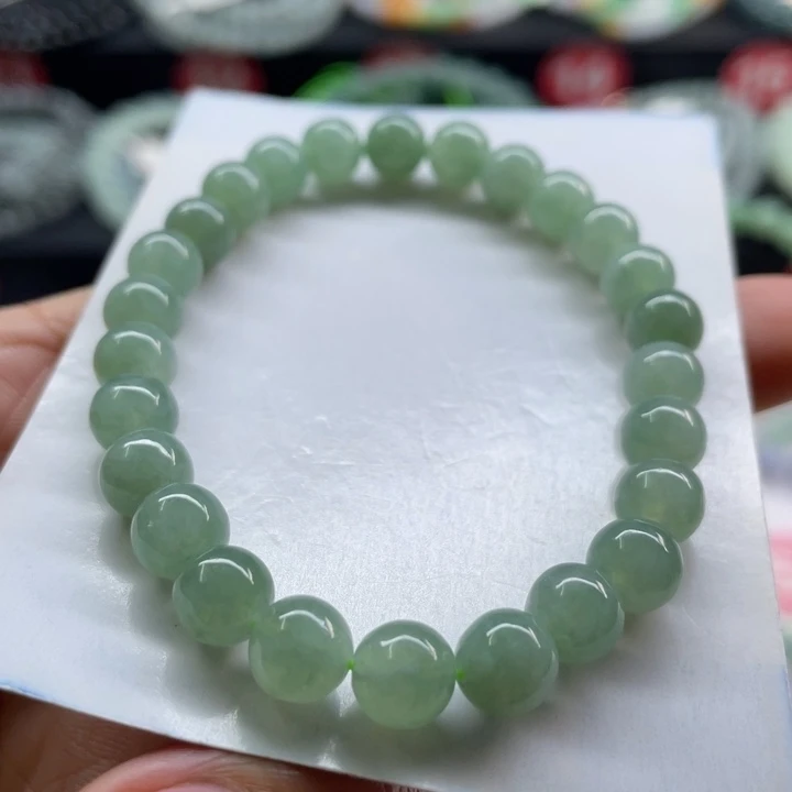 未镶嵌手链翡翠卡7.2