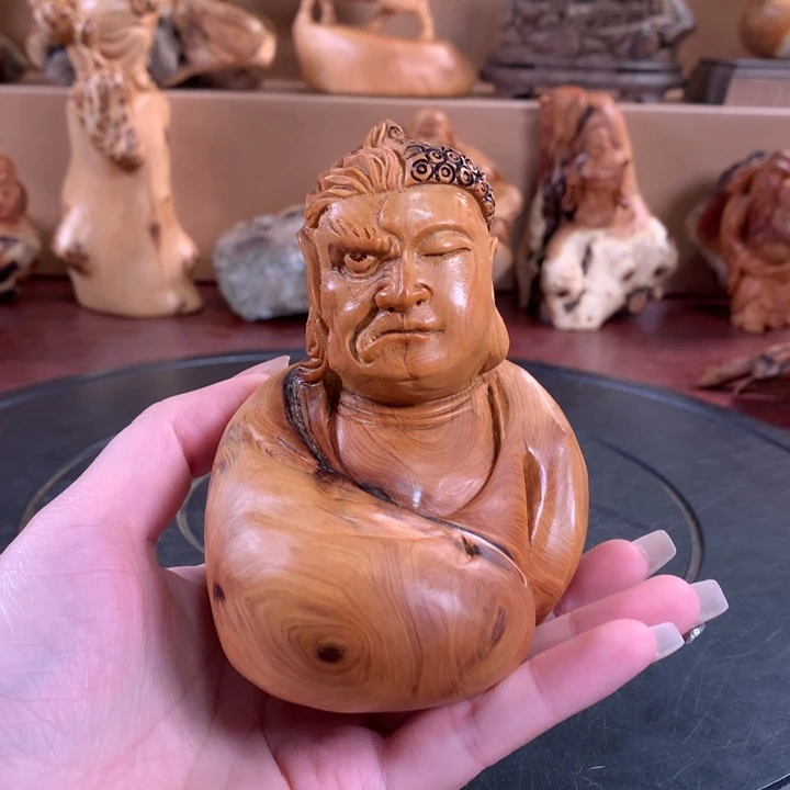 柏木（崖柏）根雕摆件