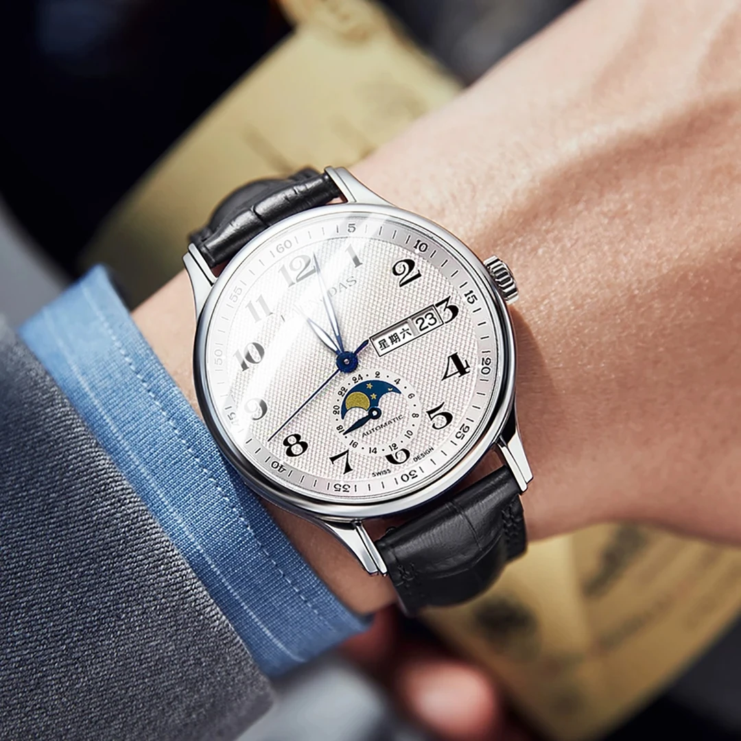 【云仓直发】全新正品/未使用/未开膜/名匠系列/双日历/ 全自动男/