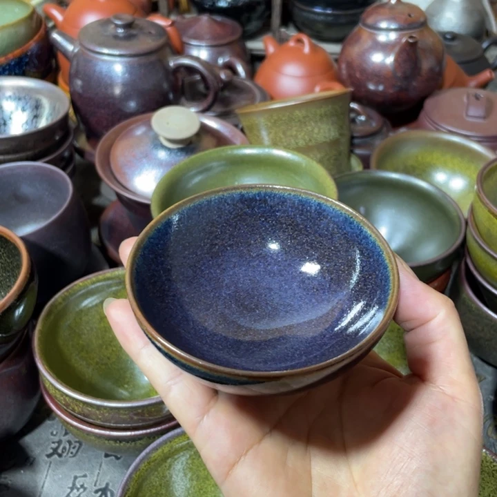 万***傑茶盏建阳建盏全品平口