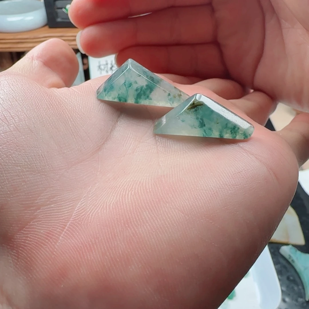 定制翡翠未镶嵌缅甸a货翡翠材料