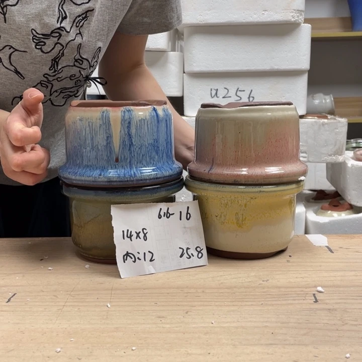 紫砂花盆多肉花盆微瑕16