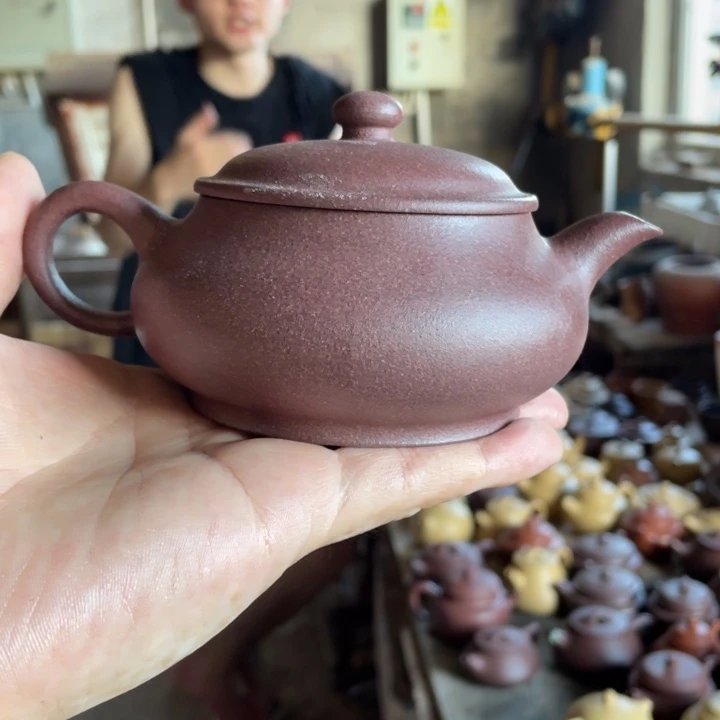 紫砂紫砂明炉。天青（完美品