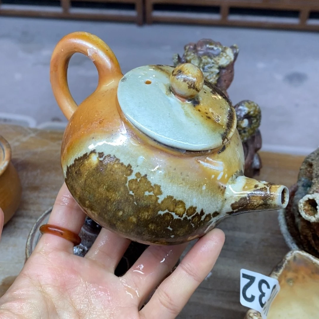 陶园柴烧，精品高货。大*儿831瑕疵2