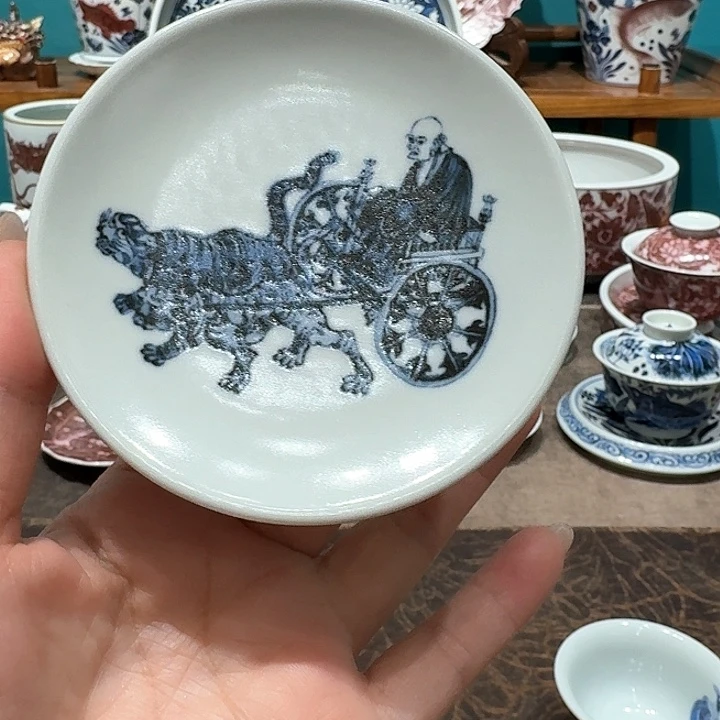 景德镇纯手工手绘哈哈哈哈