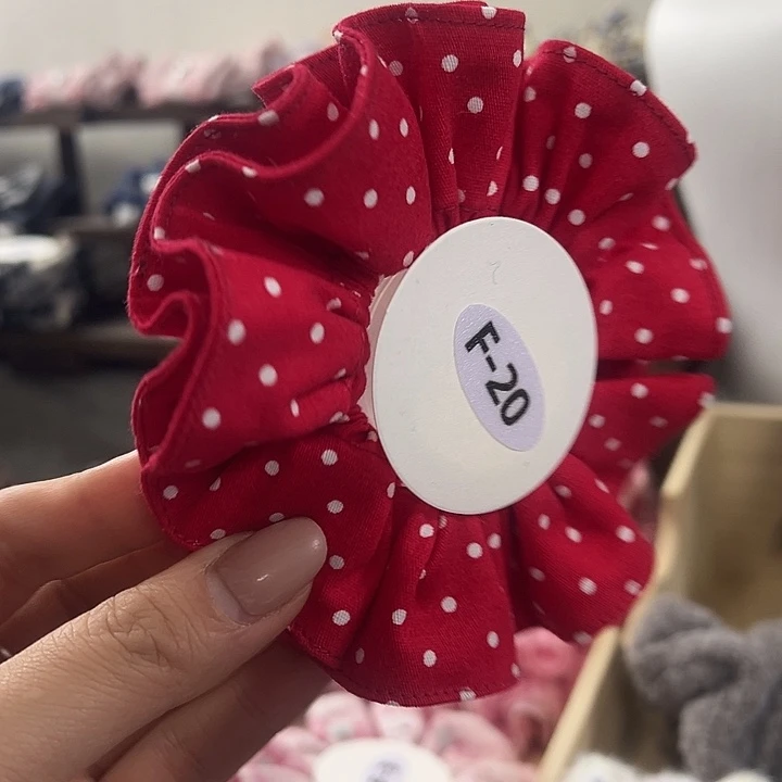 布艺铁合金【甜橙手作】发圈