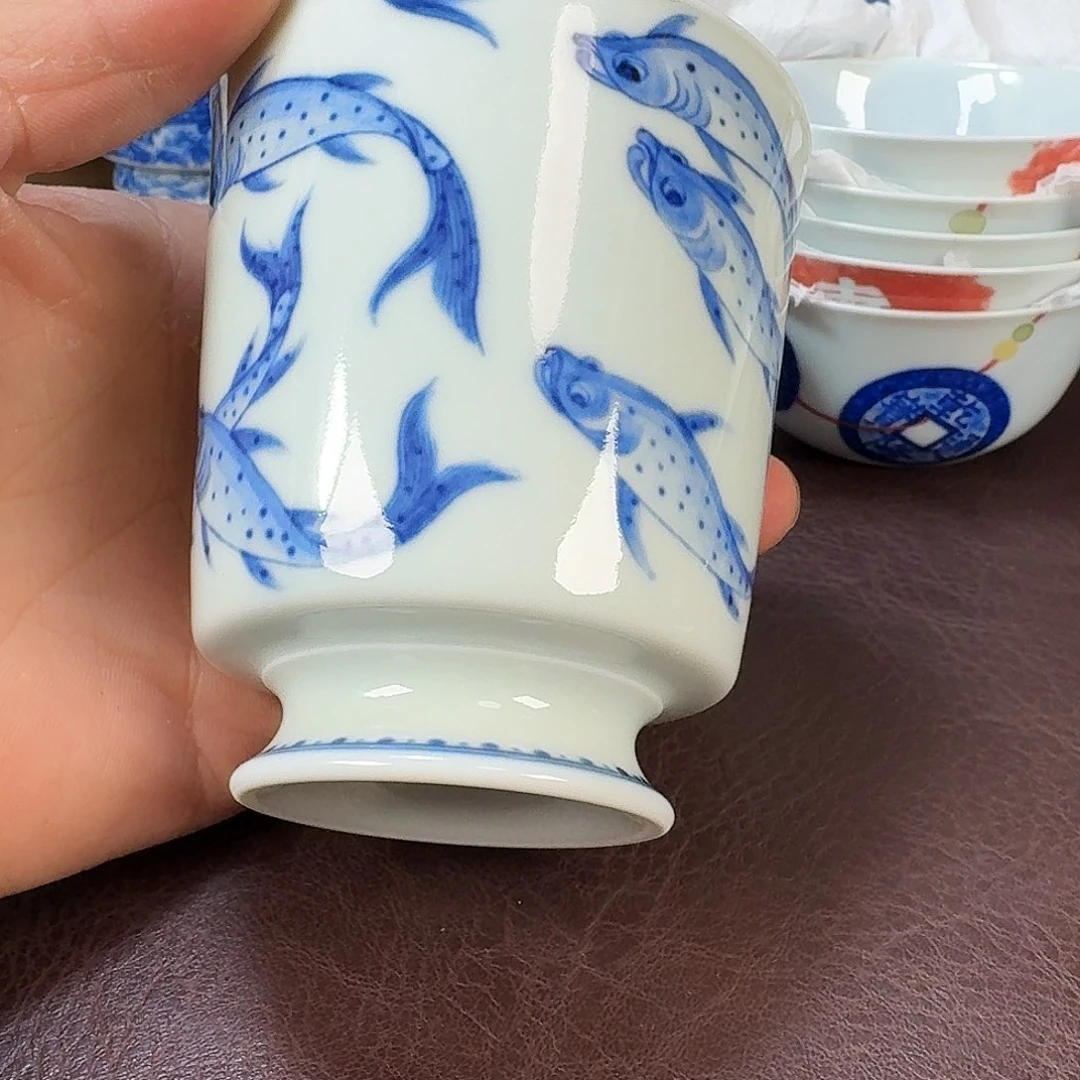 瓷片【****】当代景德镇陶瓷手绘茶具