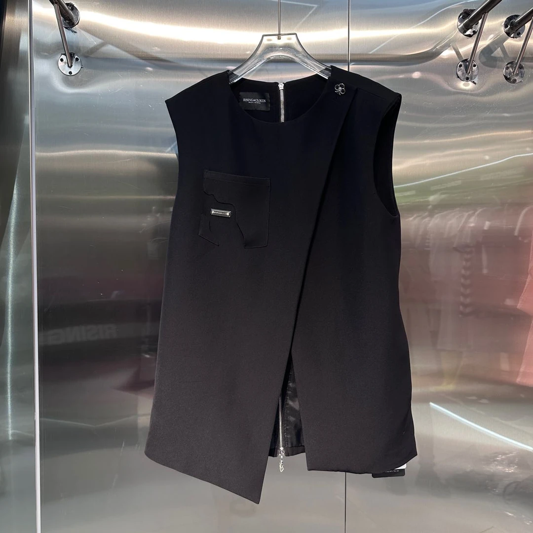 现【小云姐】 后拉链马甲060072