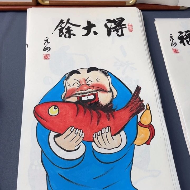 国画禅意画纯手绘作品