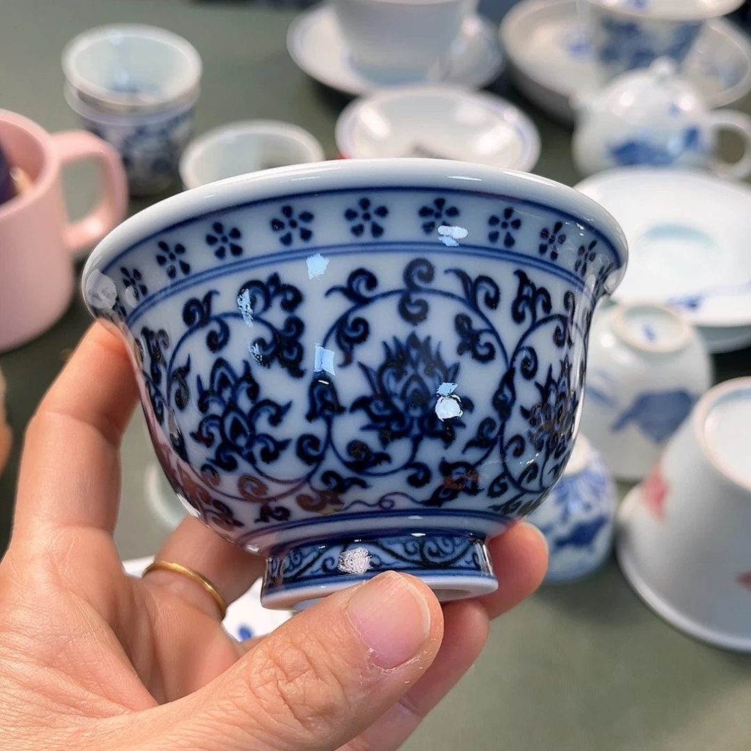 杯青花瓷器青花瓷器