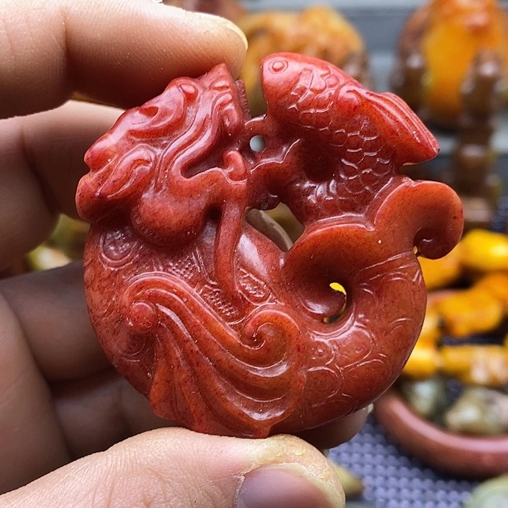 未镶嵌蛇纹石玉颈饰