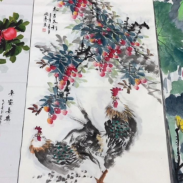 小周画廊的直播间
