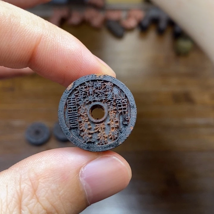 降真香手串/手链山鬼花钱20mm