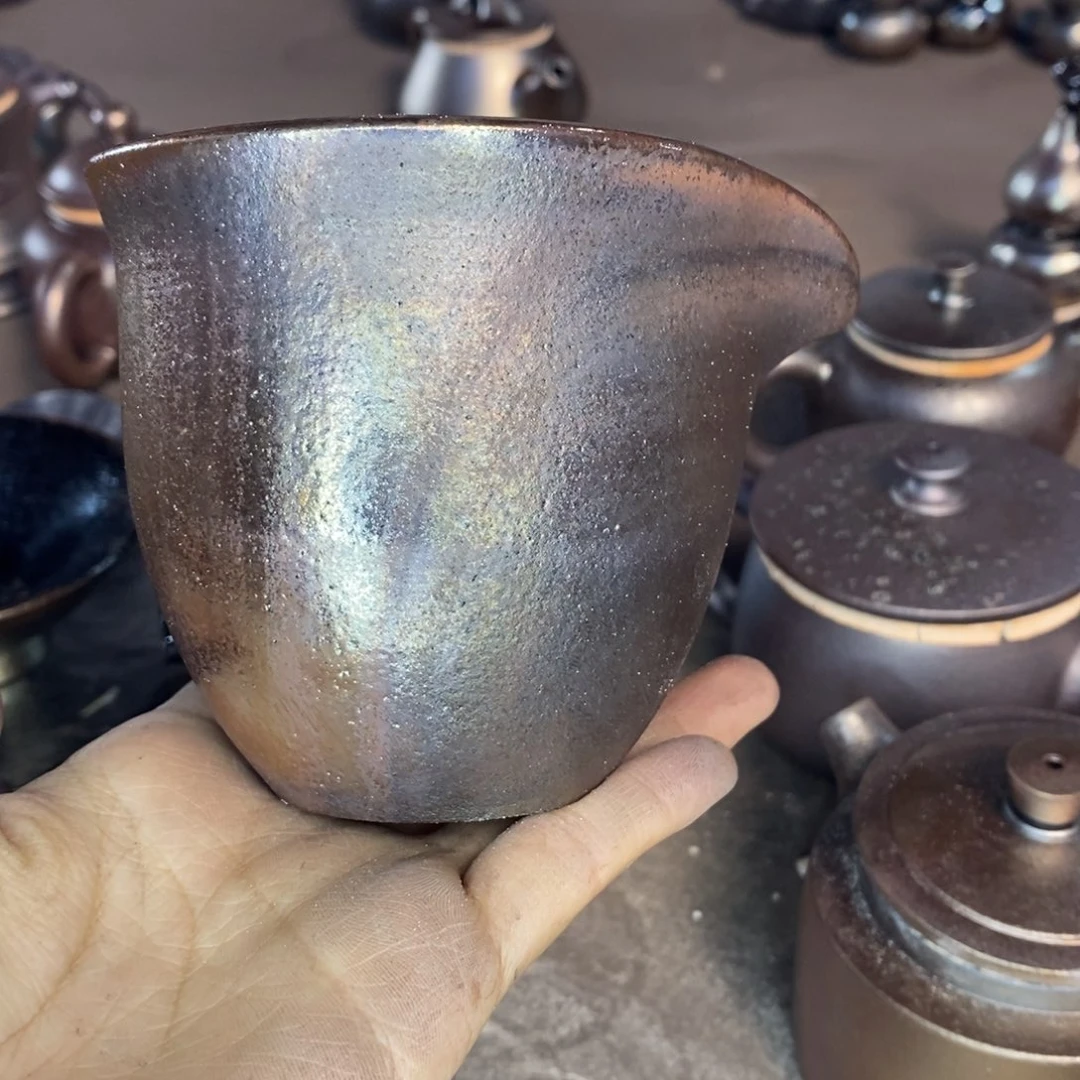 古***道云南建水紫陶柴烧杯